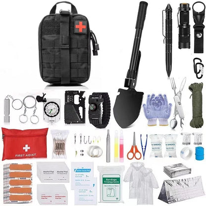 Kit Emergencia Premium - Equipo médico esencial para aventuras (🆘+🎒)