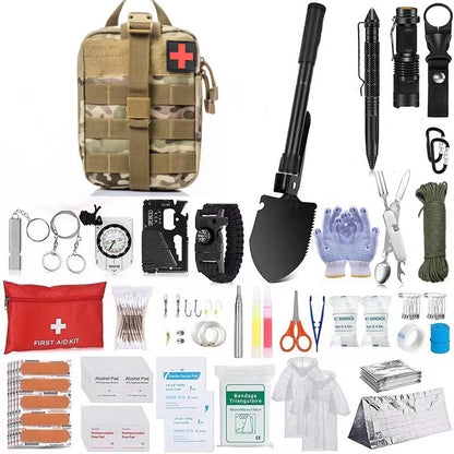 Kit Emergencia Premium - Equipo médico esencial para aventuras (🆘+🎒)